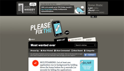 Please fix the iPhone Please fix the iPhone